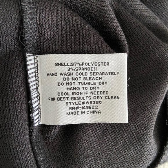 🌸SOLD🌸 NWT Walter Baker | Black Chenille Rib Knit Sweater Dress XS - Picture 11 of 11